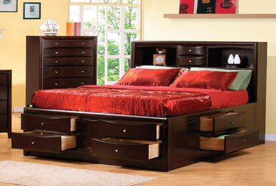 Phoenix Queen Storage Bed - Katy Furniture