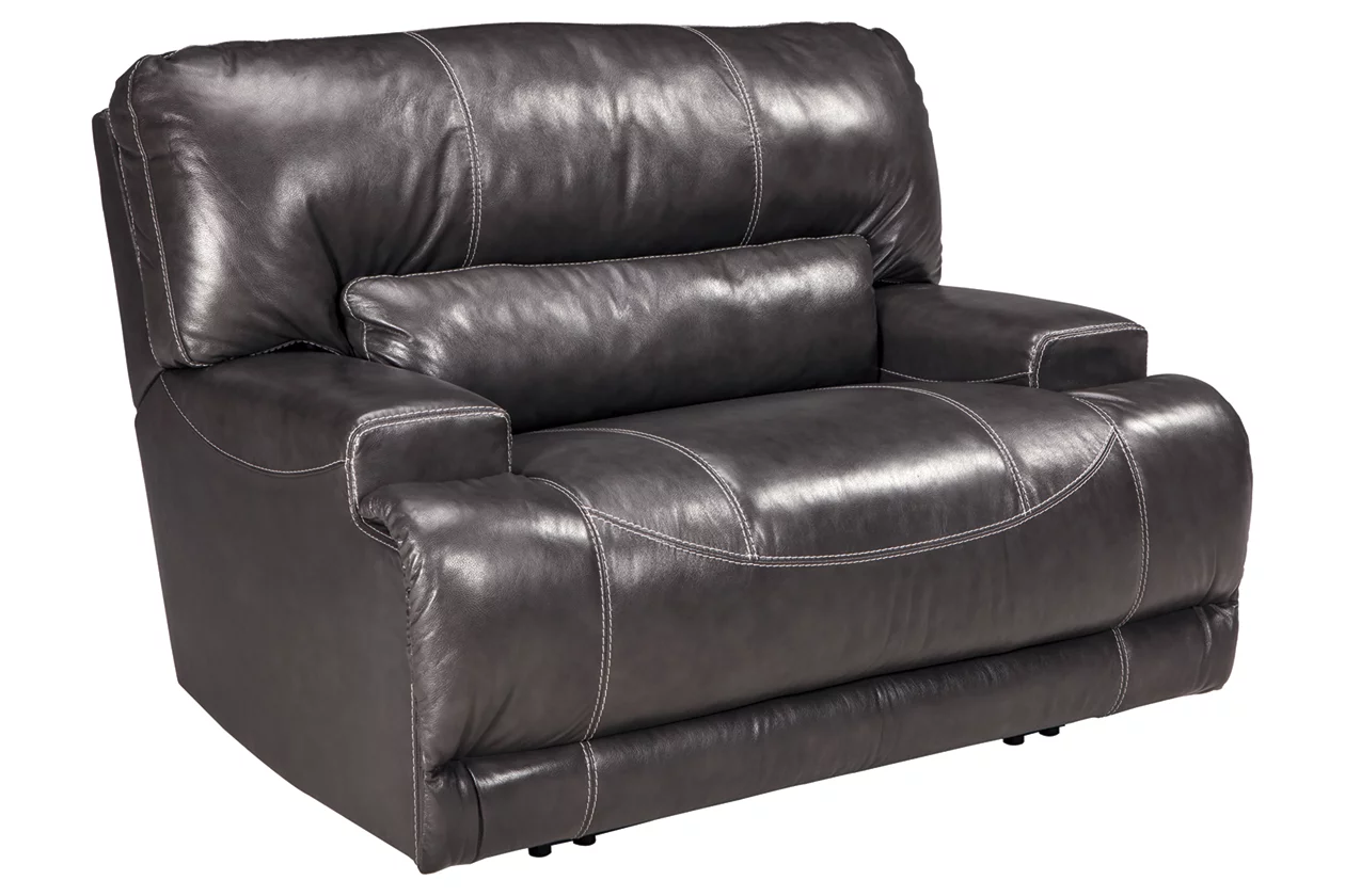 Oversized deals leather recliner